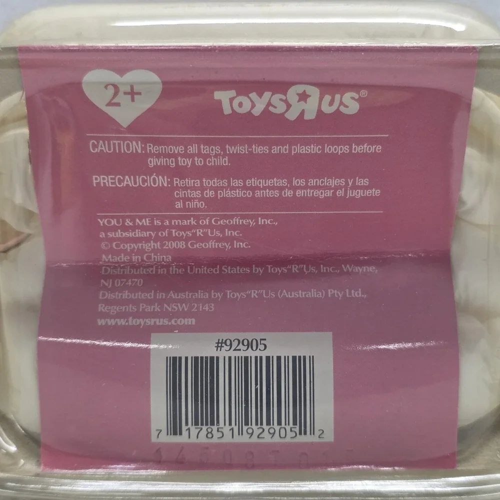 Toys R Us You & Me 2008 Baby Doll Diapers Set of 5 - New